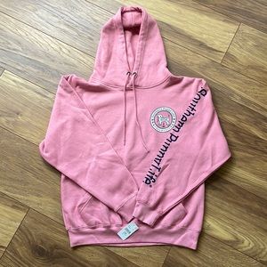Southern Puppy Life Collection Women’s Pink/Navy/White Hoodie Sweatshirt Size M